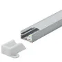 Aluminijumski profil za LED trake nadgradni set sa difuzorom 8.8x14.4x2000mm M506