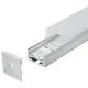 Aluminijumski profil za LED trake nadgradni set sa difuzorom 20x20x2000mm M623 MA623