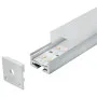 Aluminijumski profil za LED trake nadgradni set sa difuzorom 20x20x2000mm M623 MA623