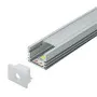 Aluminijumski profil za LED trake nadgradni set sa difuzorom 12.1x17.4x2000mm M505