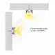Aluminijumski profil za LED trake nadgradni set sa difuzorom 20x20x2000mm M623 MA623