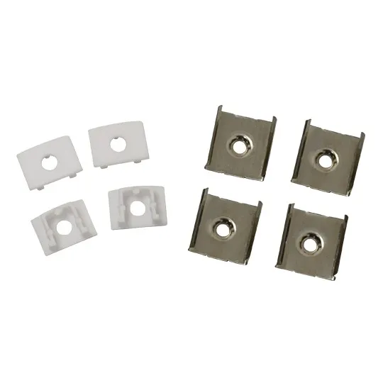 Aluminijumski profil za LED trake nadgradni set sa difuzorom 12.1x17.4x2000mm M505