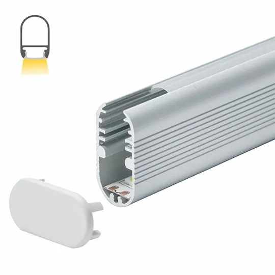 Aluminijumski profil za LED trake set sa difuzorom 14.5x29x2000mm MA630 Mitea Lighting