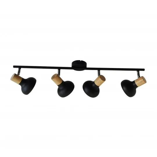 Spot lampa crna 40W 4xE14 M160640