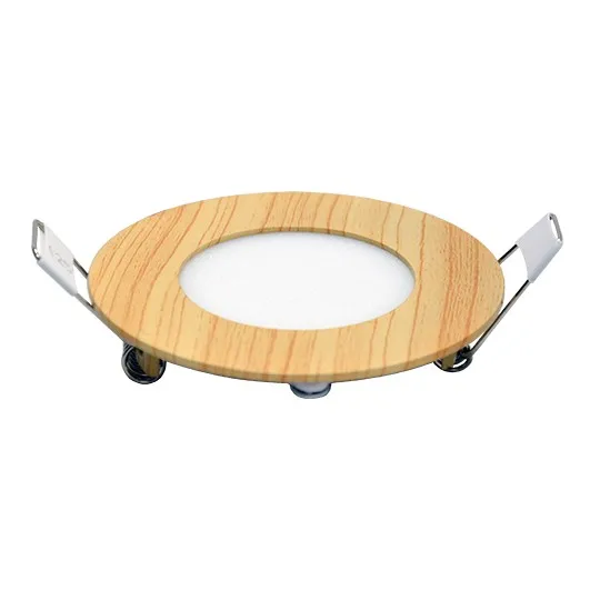 Ugradni okrugli LED panel boja drveta 3W 6500K M3UO-WDL