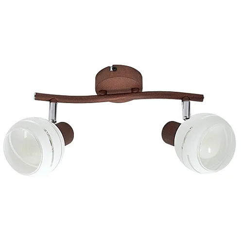 Spot lampa braon 40W 2xE14 M150320