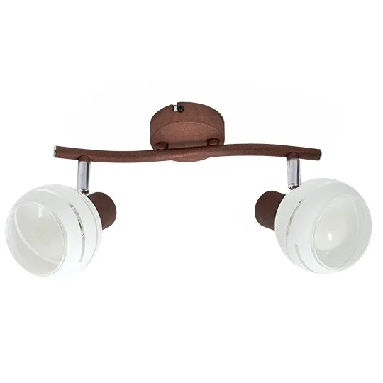 Spot lampa braon 40W 2xE14 M150320