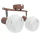 Spot lampa braon 40W 2xE14 M150320