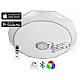 LED plafonjera bela 2x36W 180~260V WRGB fi500mm SMD DIJAMANT sa zvučnikom 5W, bluetooth, Android/iOS APP iLink (muzička plafonjera) smart M205502-BT