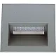 Zidna lampa siva 12x0.1W 6400K IP54 kvadratna LED spoljna 96lm M802
