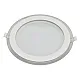 Ugradni okrugli LED panel beli 18W 6500K stakleni MPC18