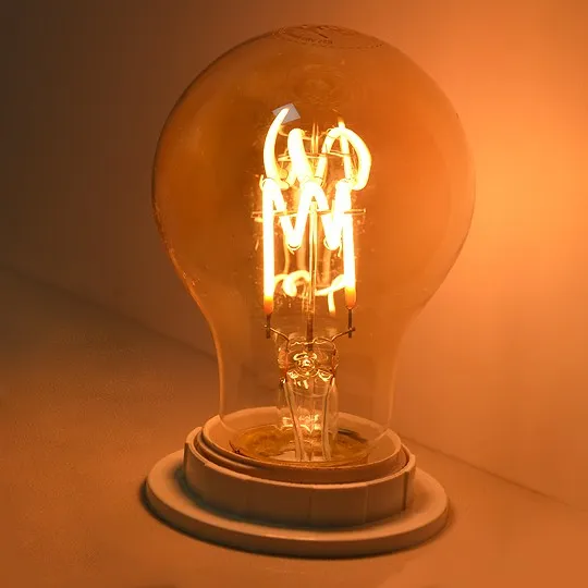 LED sijalica 4W A60 2200K filament FLEX AMBER 230V 180lm E27