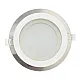 Ugradni okrugli LED panel beli 12W 6500K stakleni MPC12