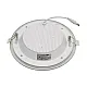 Ugradni okrugli LED panel beli 18W 6500K stakleni MPC18