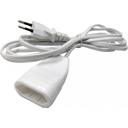 Priključnica bela prenosna sa kablom 2.5A 250V 575W 2m PM-3X-EURO DZ