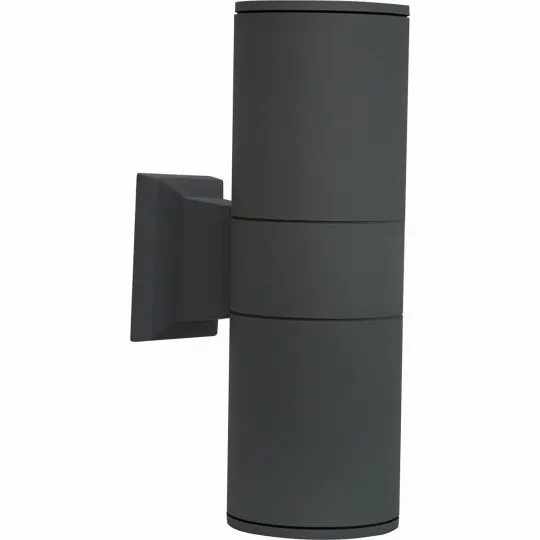 Zidna lampa antracit siva Max.2x40W IP44 E27 M940 A