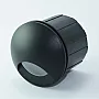 Spoljna ugradna LED zidna lampa crna 3W 4000K IP65 Ø60x58,5mm 15lm M953032 Mitea Lighting