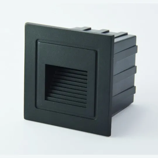 Spoljna ugradna LED zidna lampa crna 3W 4000K IP65 60x60x47mm 30lm M953041 Mitea Lighting