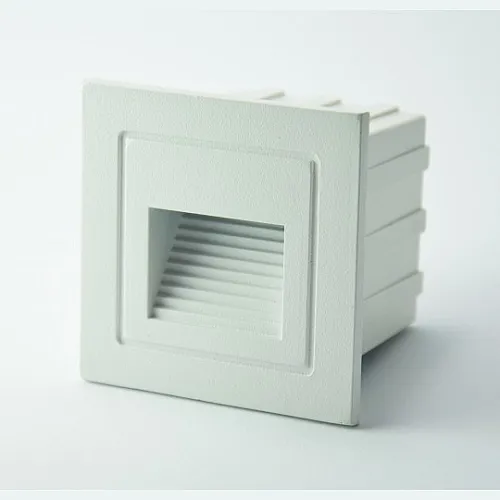 Spoljna ugradna LED zidna lampa bela 3W 4000K IP65 60x60x47mm 30lm M953041 Mitea Lighting