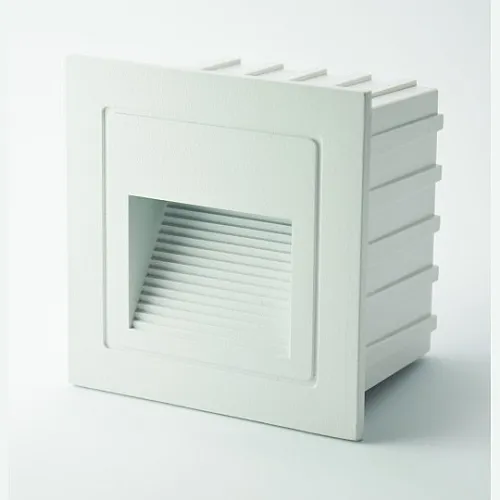 Spoljna ugradna LED zidna lampa bela 3W 4000K IP65 85x85x53mm 30lm M953042 Mitea Lighting
