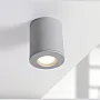 Plafonska lampa siva FRANCA 90 IP55 1xGU10 LED 3.5W 4000K - sijalica uključena uz proizvod 3A7.000.000.U1L Fumagalli
