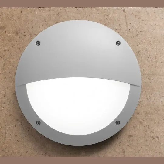 Zidna/plafonska lampa siva Lucia EL IP66 1xE27 2R3.000.000.E27 Fumagalli