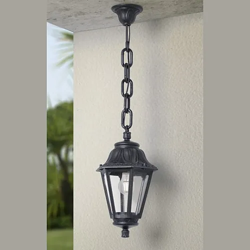 Viseća lampa crna SICHEM/ANNA IP55 1xE27 E22.120.000.E27 Fumagalli