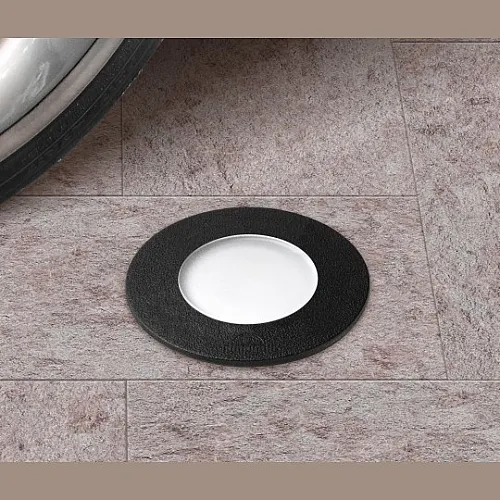 Ugradna lampa crna CECI 90 okrugla spoljna IP67 1xGU10 LED 3.5W 4000K - sijalica uključena uz proizvod 1F1.000.000.U1L Fumagalli