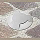 Ugradna lampa siva Ceci 90 3L okrugla spoljna IP67 1xGU10 LED 3.5W 4000K - sijalica uključena uz proizvod 1F3.000.000.U1L Fumagalli