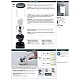 Zidna lampa crna Amelia FS IP55 1xE27 LED 6W 4000K - sijalica uključena uz proizvod DR2.571.000.F1L Fumagalli