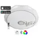 M205502-BT/WRGB 2x24W fi410mm LED SMD plafonjera DIJAMANT sa zvučnikom 5W, bluetooth, Android/iOS APP iLink (muzička plafonjera) smart