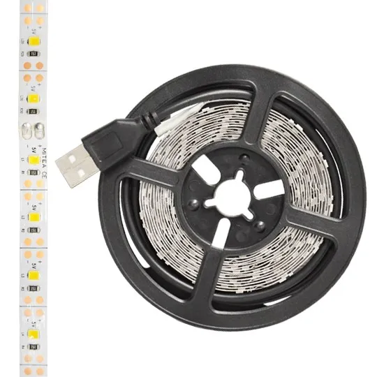 SMD LED traka 4.8W/1m 5V 3000K IP20 3m kotur za TV 60 LED/1m MLL-2835-60