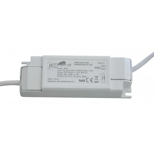 Napajanje 36W za LED panel DC 30-42V 880mA MPL3030