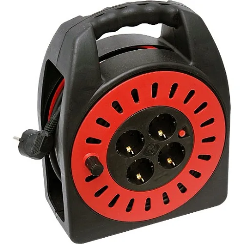 Priključnica 25M-1 DZ 13A 250V 3000W 3X1.5mm prenosna - motalica PM-MOT4