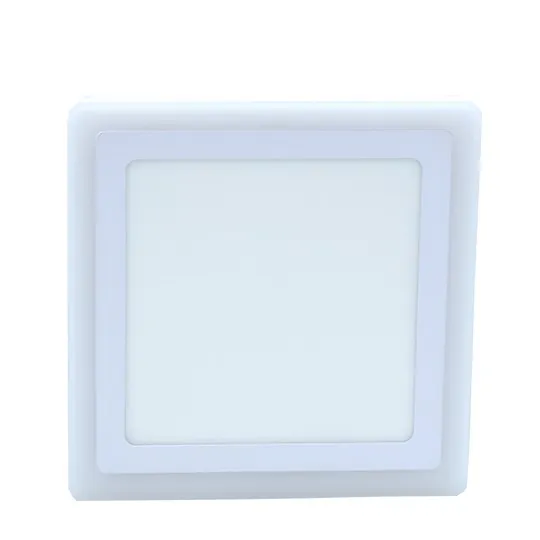Nadgradni kvadratni LED panel beli 18W+6W 6500K+RGB MP18NK-WRGB