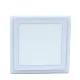 Nadgradni kvadratni LED panel beli 18W+6W 6500K+RGB MP18NK-WRGB