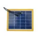LED sijalica 2W 6500K + solarni panel 3W IP65 M702002
