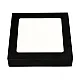 Nadgradni kvadratni led panel crni 12W 6500K M12NK-BK