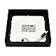 Nadgradni kvadratni led panel crni 12W 6500K M12NK-BK