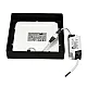 Nadgradni kvadratni led panel crni 12W 6500K M12NK-BK
