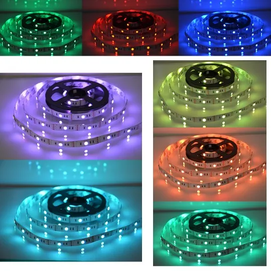 SMD LED traka 7.2W/1m 5V RGB IP20 2m kotur SET za TV 30 LED/1m MLL-5050-30