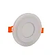 Ugradni okrugli LED panel zeleni 3W+3W 6500K+ M3UO-D