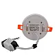 Ugradni okrugli LED panel zeleni 3W+3W 6500K+ M3UO-D