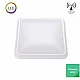 LED plafonjera bela 12W 6000K IP20 IK10 250x250x58mm kvadratna sa microwave senzorom pokreta ISM band 5Y M271-B