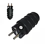 Dvopolni gumeni utikač 16A 250V 3680W IP44 PM-31