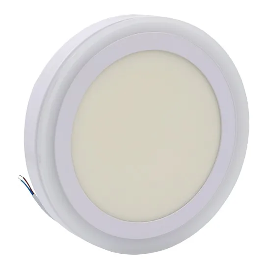 Nadgradni okrugli LED panel crvena 18+6W 6500K+ M18NO-D