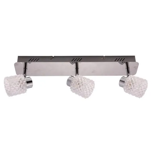 Spot lampa hrom 3x5W 3000K LED 1050lm M140834