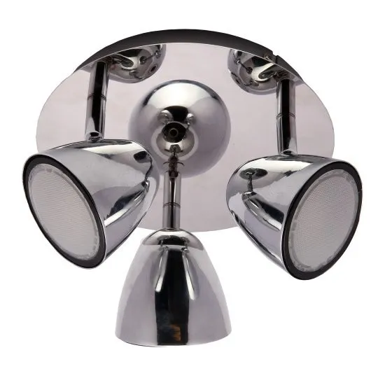 Spot lampa hrom 3x5W 3000K LED 1050lm M140531