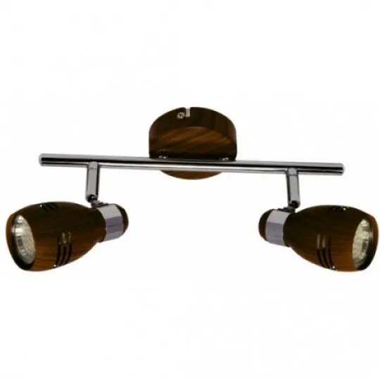 Spot lampa braon 2x4W 3000K GU10 LED 700lm M160120