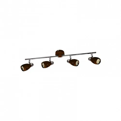 Spot lampa braon 4x4W 3000K GU10 LED 1400lm M160140